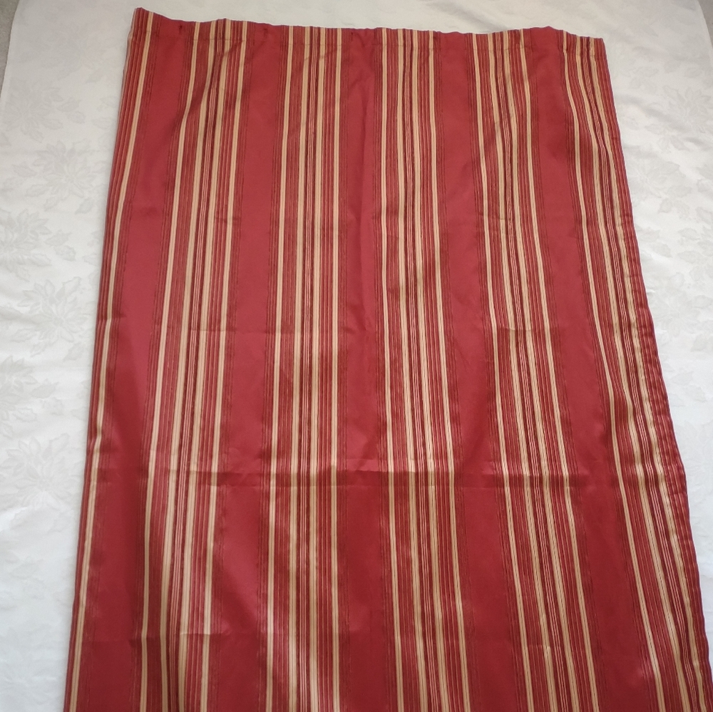 Vintage Shower curtain fabric textured jacquard striped